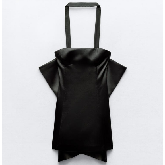 Ultra rare Zara oversized bow dress - Picture 5 of 8